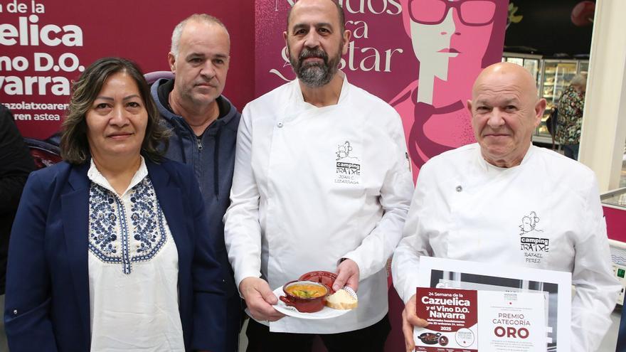 El Camping Iratxe de Ayegui prepara la mejor cazuelica de Navarra