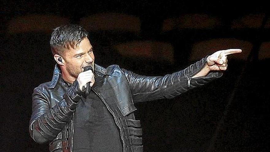 Ricky Martin, en un concierto.