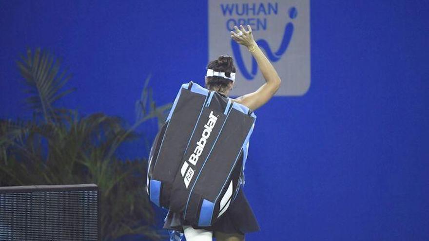 Muguruza, eliminada pero con el número 1