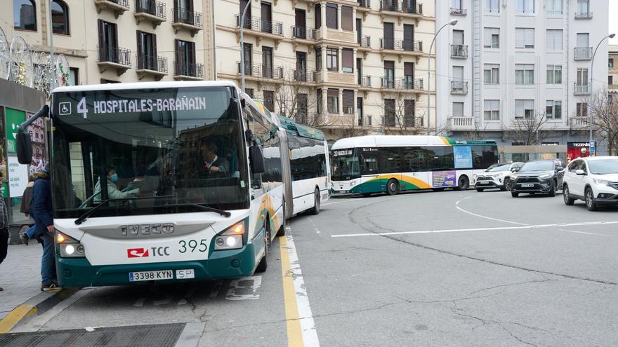 Comportamiento incívico de un conductor de autobús