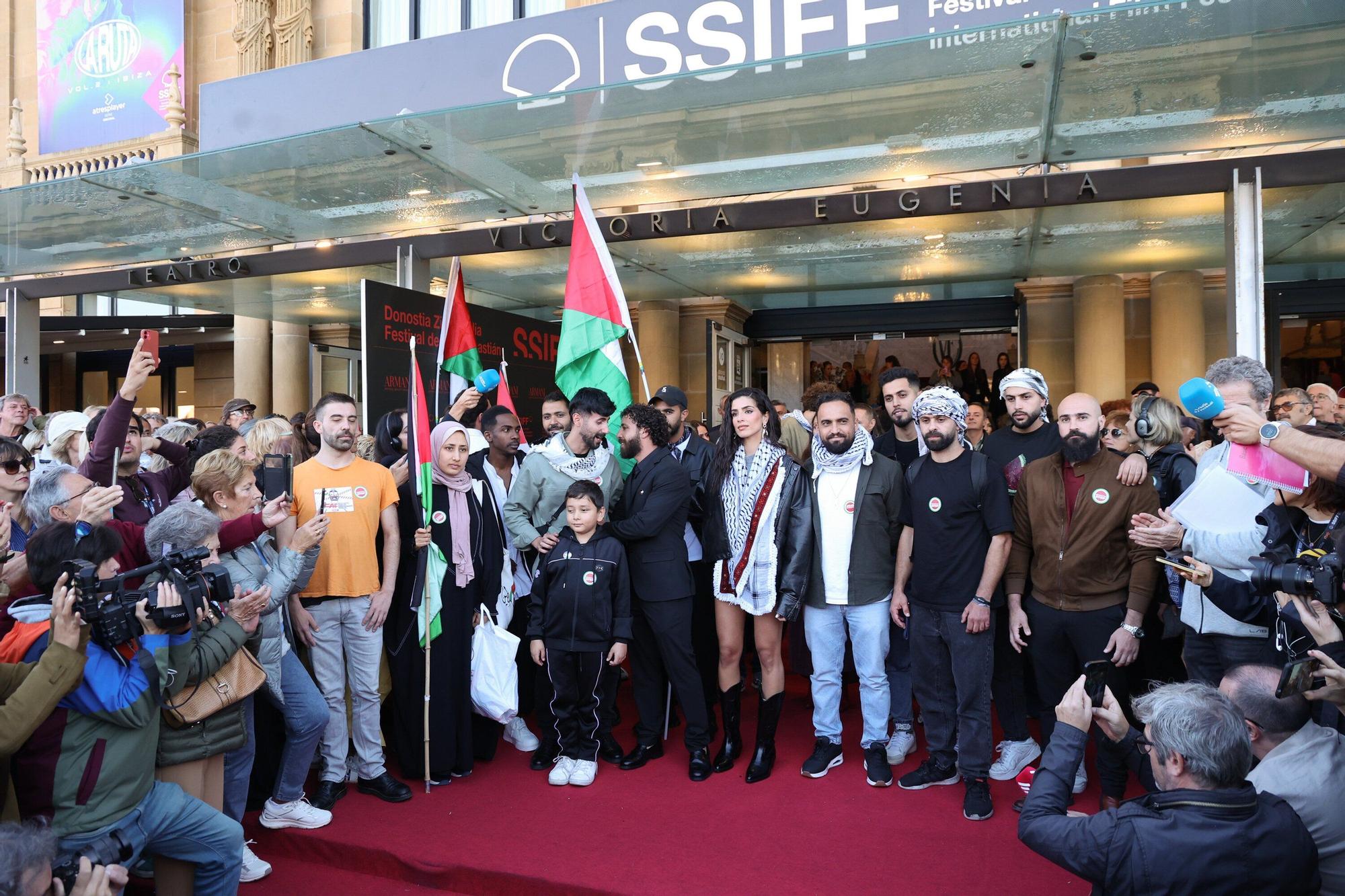 La voz de Hind Rajab | Fotos de la marcha en apoyo a Palestina en Donostia - San Sebastián