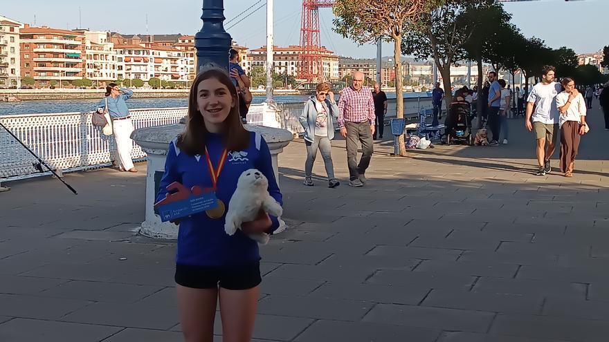 Haizea, una campeona muy precoz