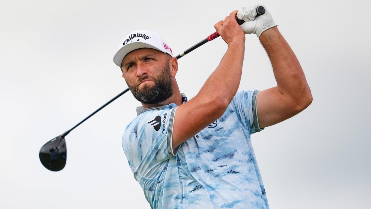 Jon Rahm, durante la tercera jornada del The Open.