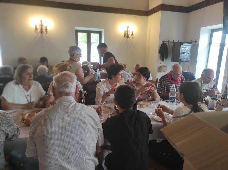 Las fiestas del barrio Aztiria de Legazpi y Gabiria, en imágenes