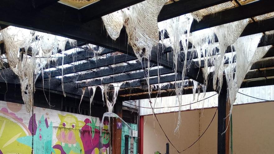 Arrasate: incendian el parque infantil de Makatzena