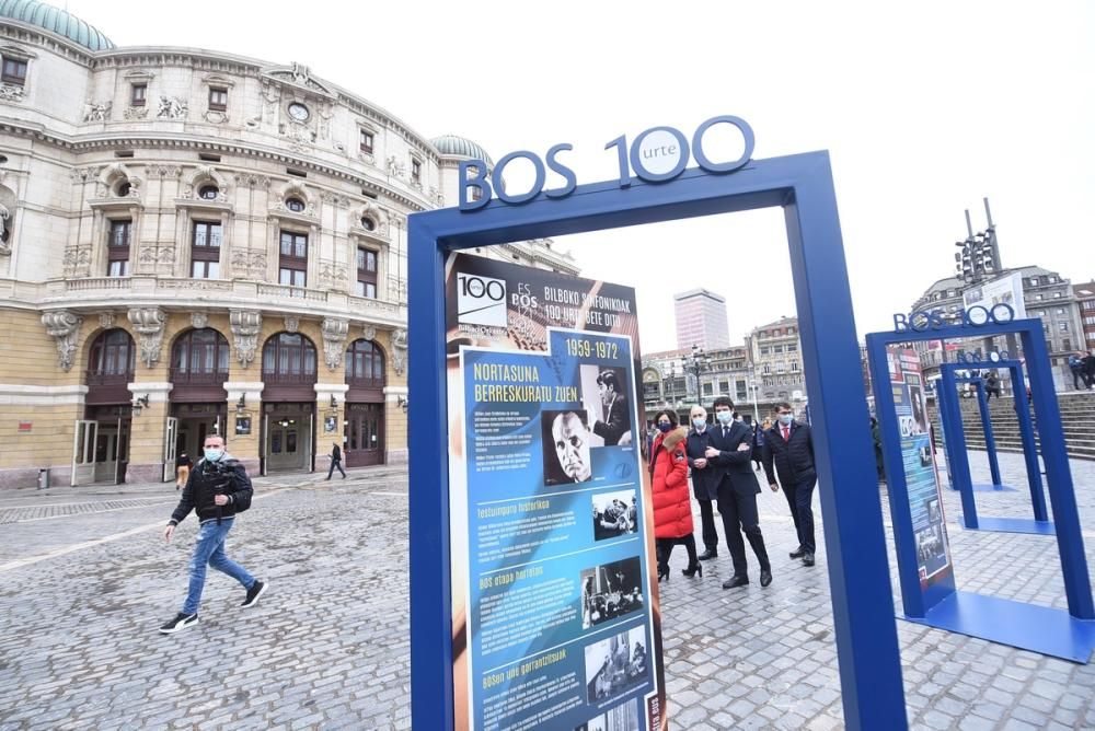 Exposición 100 años de la BOS