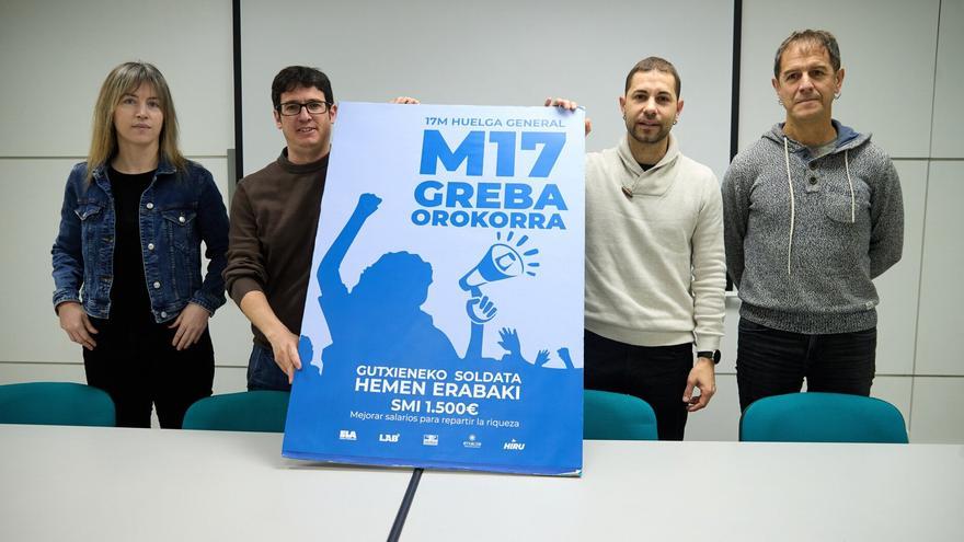 EH Bildu y Geroa Bai defienden competencias para un SMI propio de 1.500 €