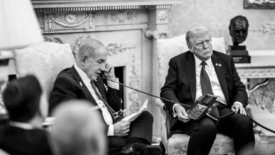 La Casa Blanca difunde imágenes de la llamada en la que Netanyahu pidió perdón a Catar