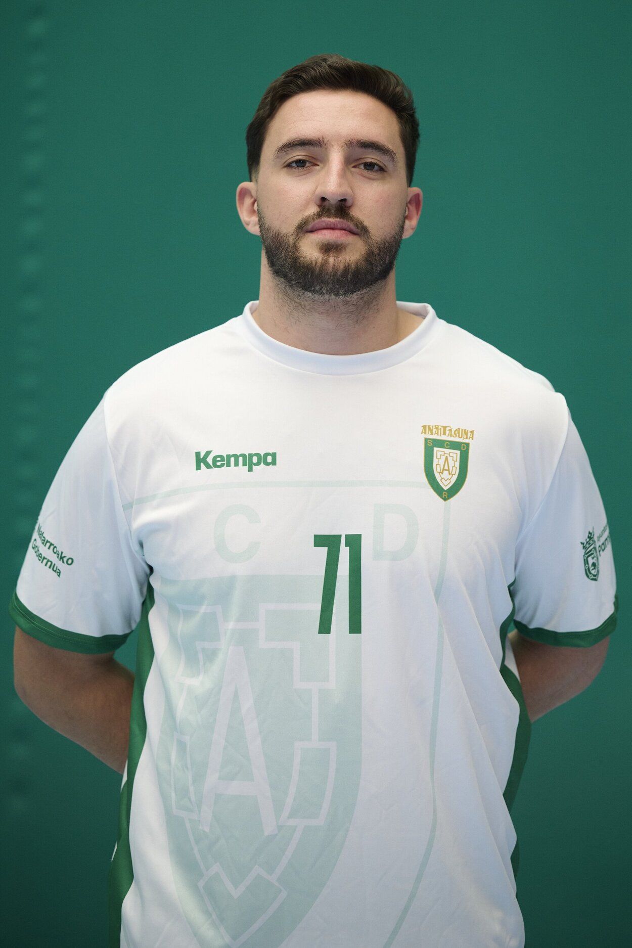 Fotos de la presentación de los equipos de Anaitasuna de balonmano