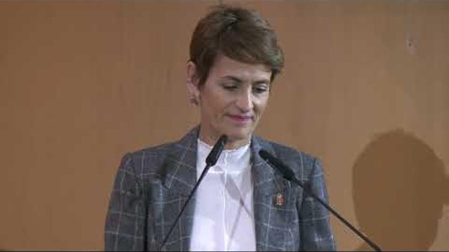 Chivite reivindica que el 70% de sus compromisos tienen ya un alto grado de ejecución