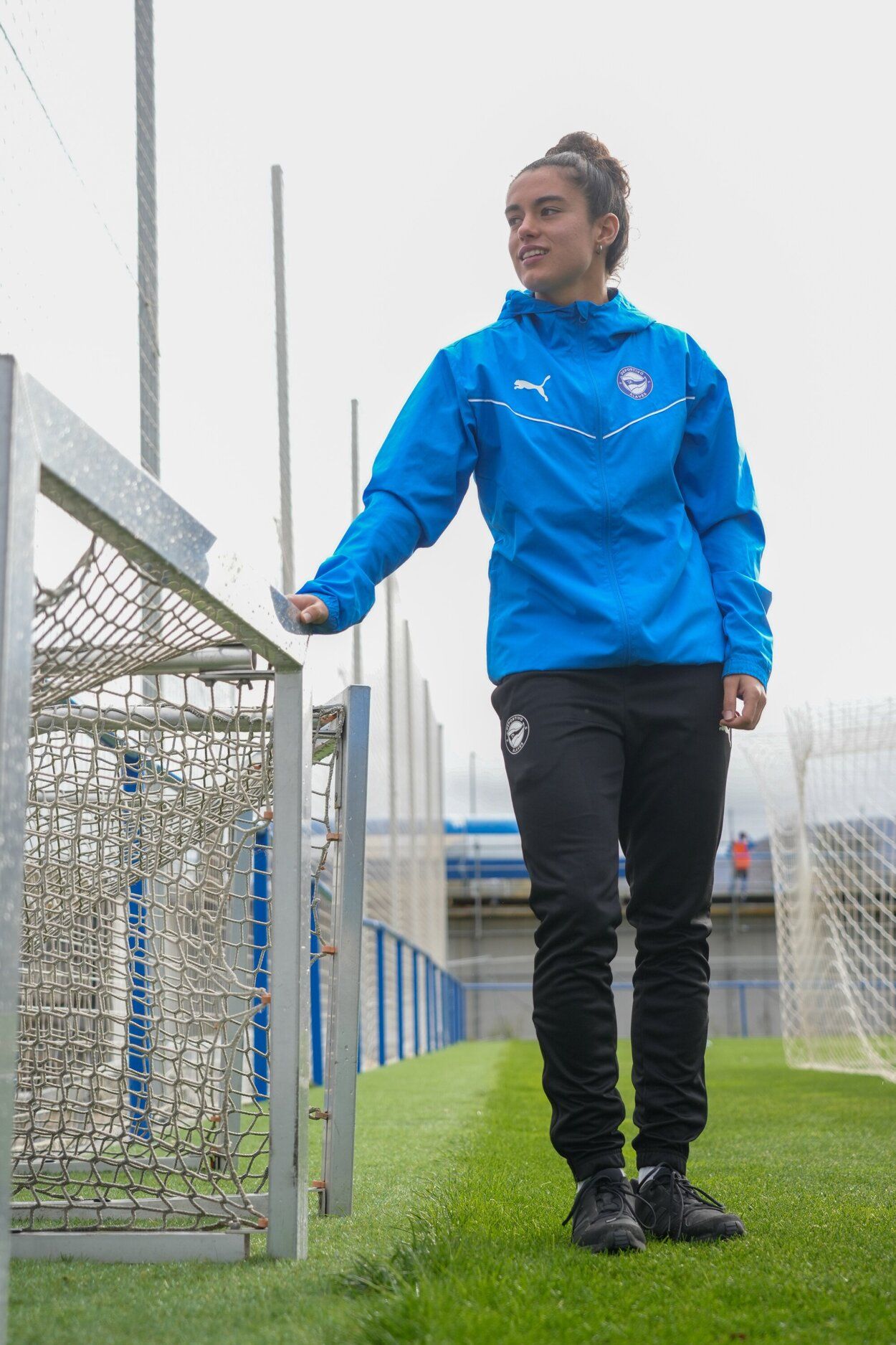 Ainhoa Guallar, durante la entrevista.