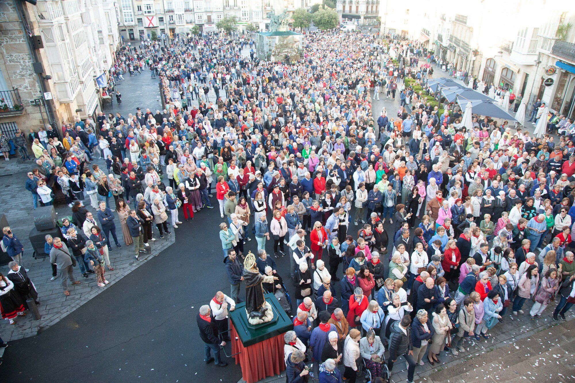 En imágenes: Rosario y Misa de la Aurora en las fiestas de La Blanca 2023