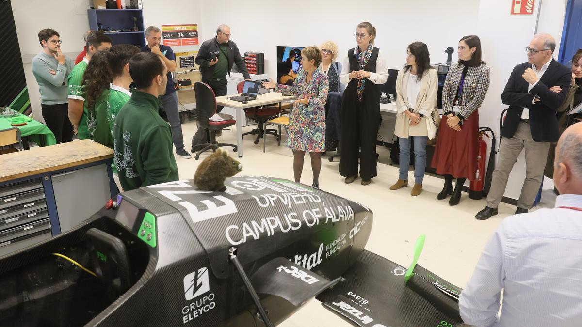 En imágenes: Inauguración del Mobility Lab Campus en la Escuela de Ingeniería de Vitoria-Gasteiz