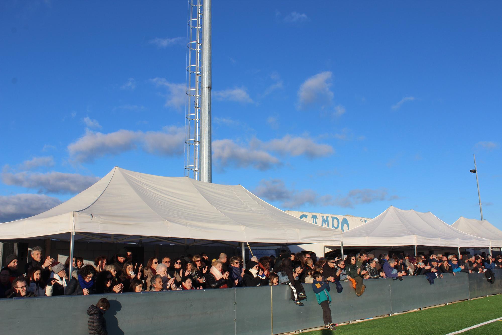 Inauguración del nuevo campo del Lardín