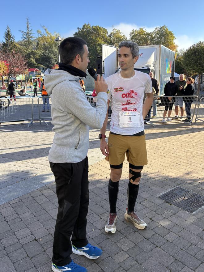 Julen Martínez de Estíbaliz y Ainara Arkarazo reinan en la Hiru Haundiak