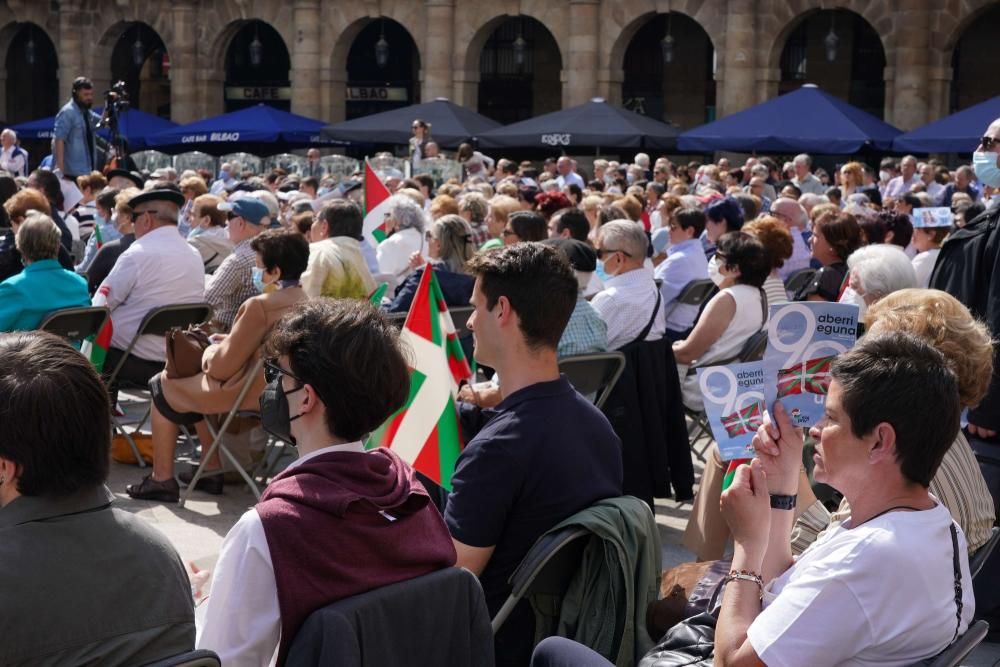 El Aberri Eguna regresa a las calles de Bilbao