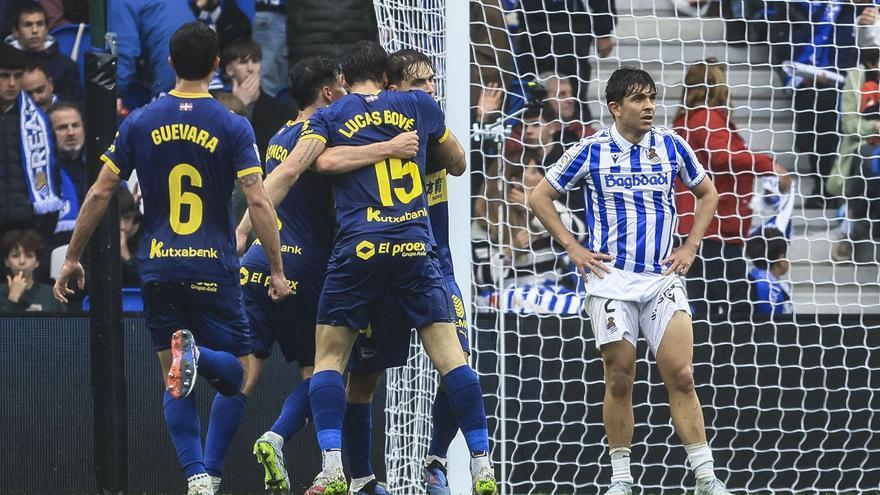 En imágenes: Real Sociedad 3-3 Deportivo Alaves
