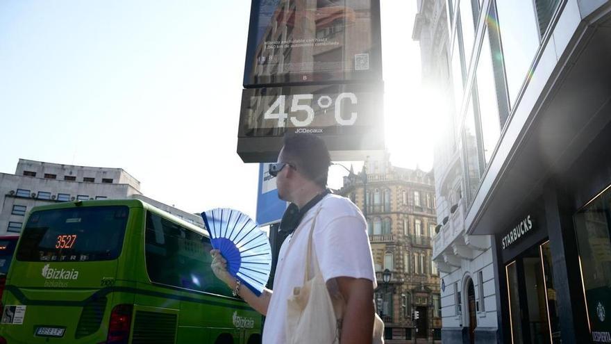 Osakidetza atiende este miércoles a 50 personas por las altas temperaturas