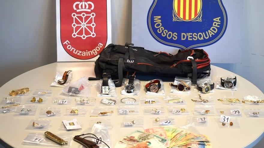 Desarticulada una banda que robaba viviendas en Nafarroa, Catalunya y Aragón