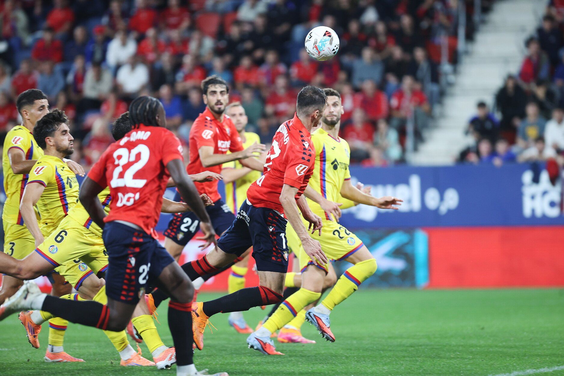 Fotos del Osasuna-Getafe en El Sadar