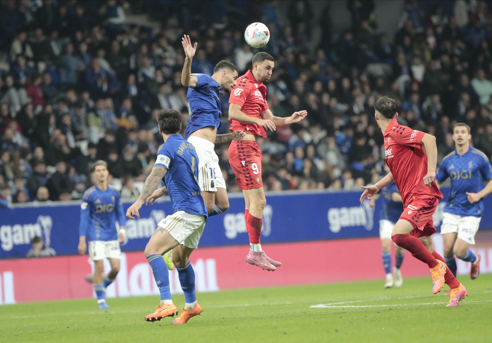 Las mejores fotos del Oviedo - Osasuna