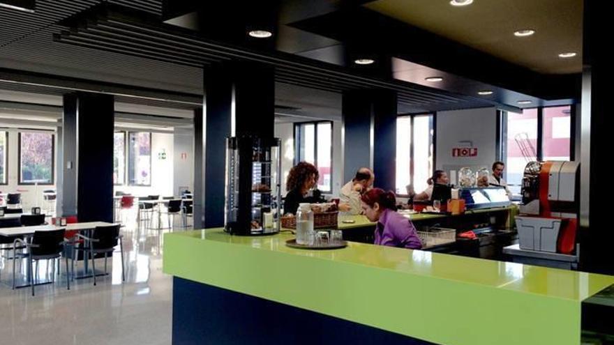 La nueva cafetería del Hospital San Juan de Dios de Pamplona.