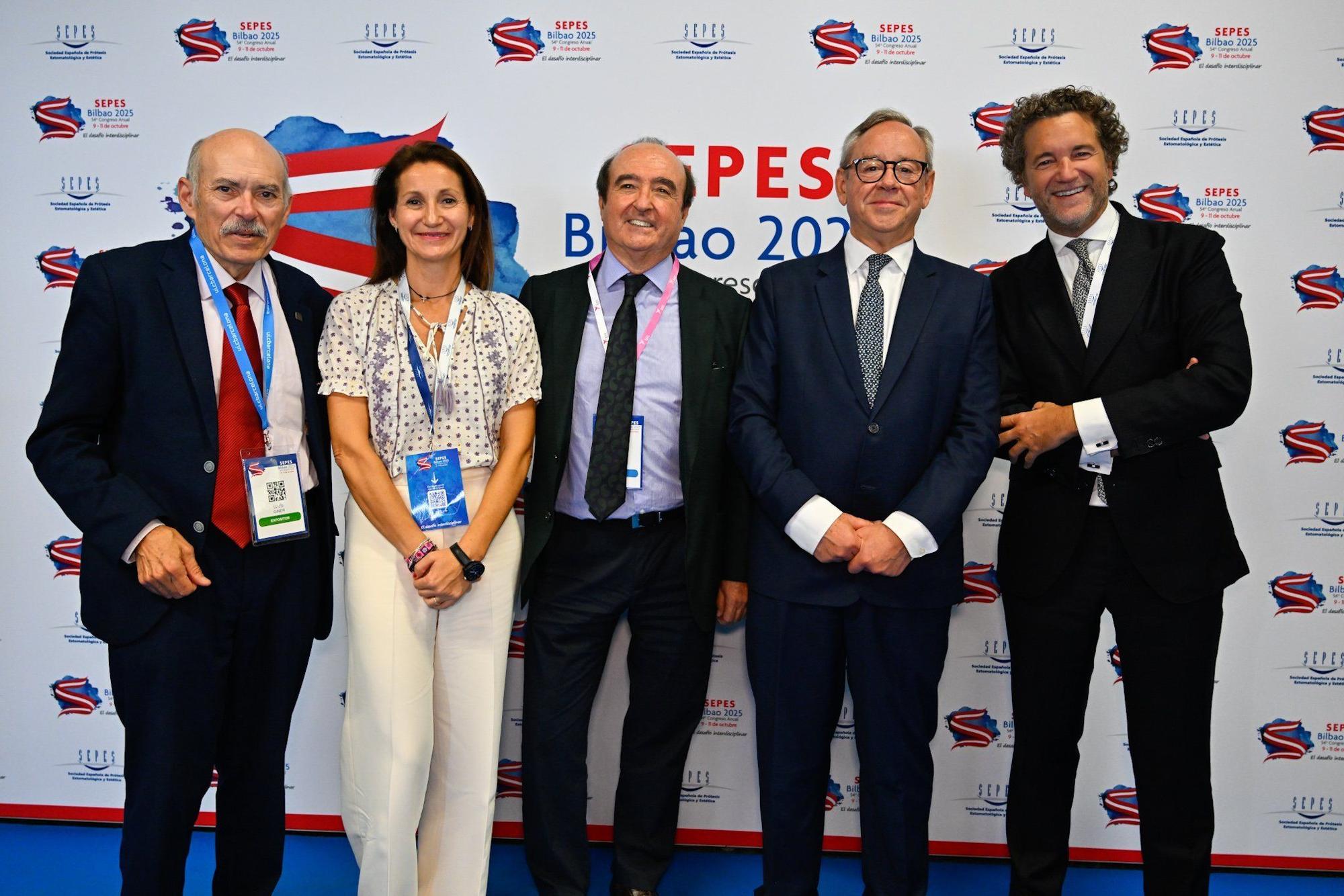 Luis Giner, Sandra Fernández Villar, Gonzaga Zabalegi, Mariano Sanz y Jaime Jiménez.