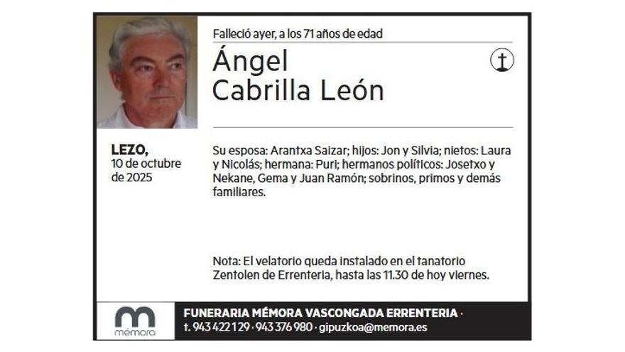 Angel Cabrilla León
