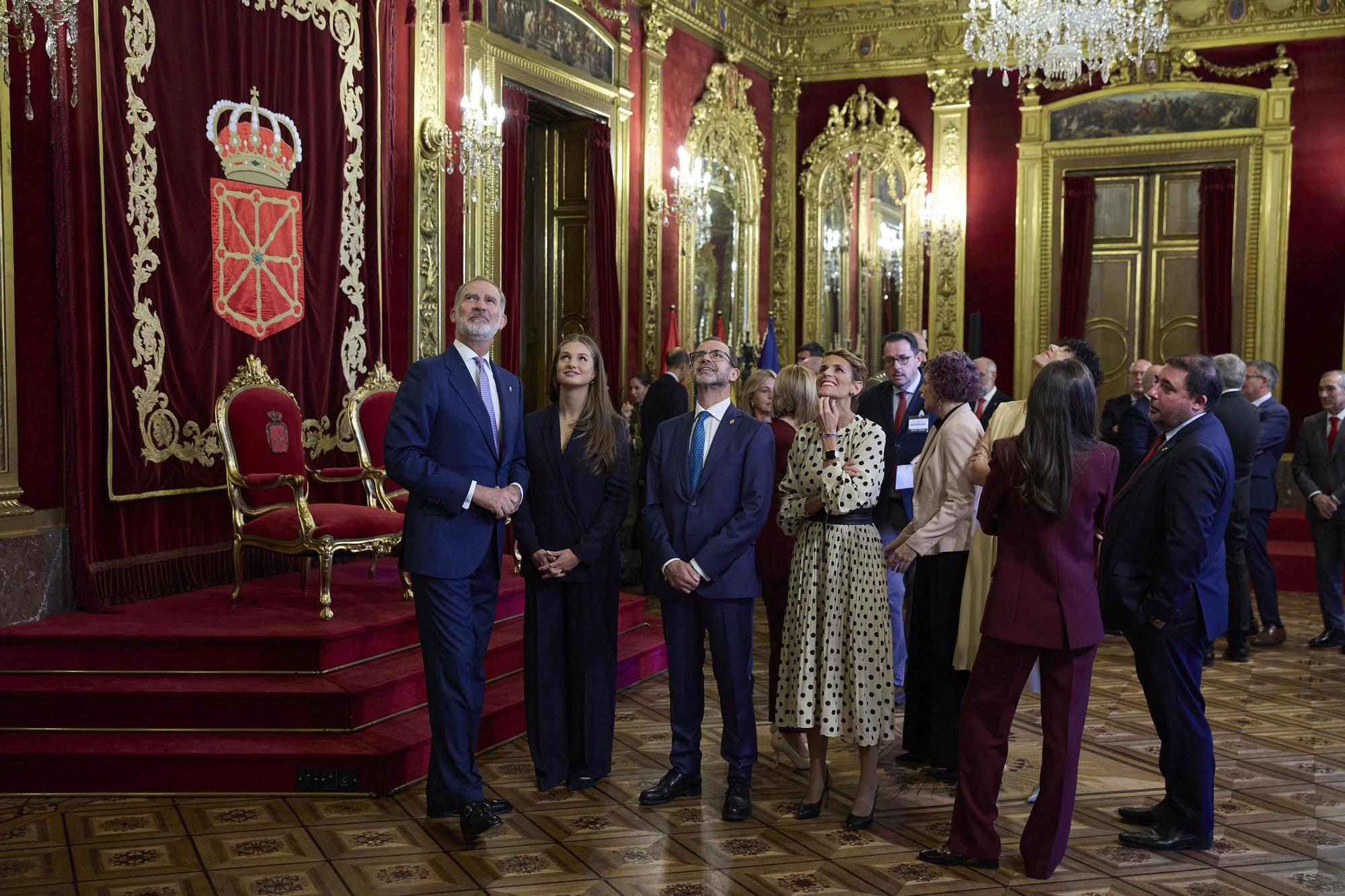 Visita de Felipe de Borbón, Leonor y Letizia a Navarra (viernes 26 de septiembre de 2025)