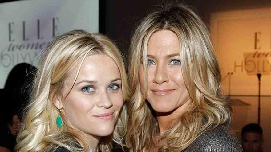 Aniston con Witherspoon