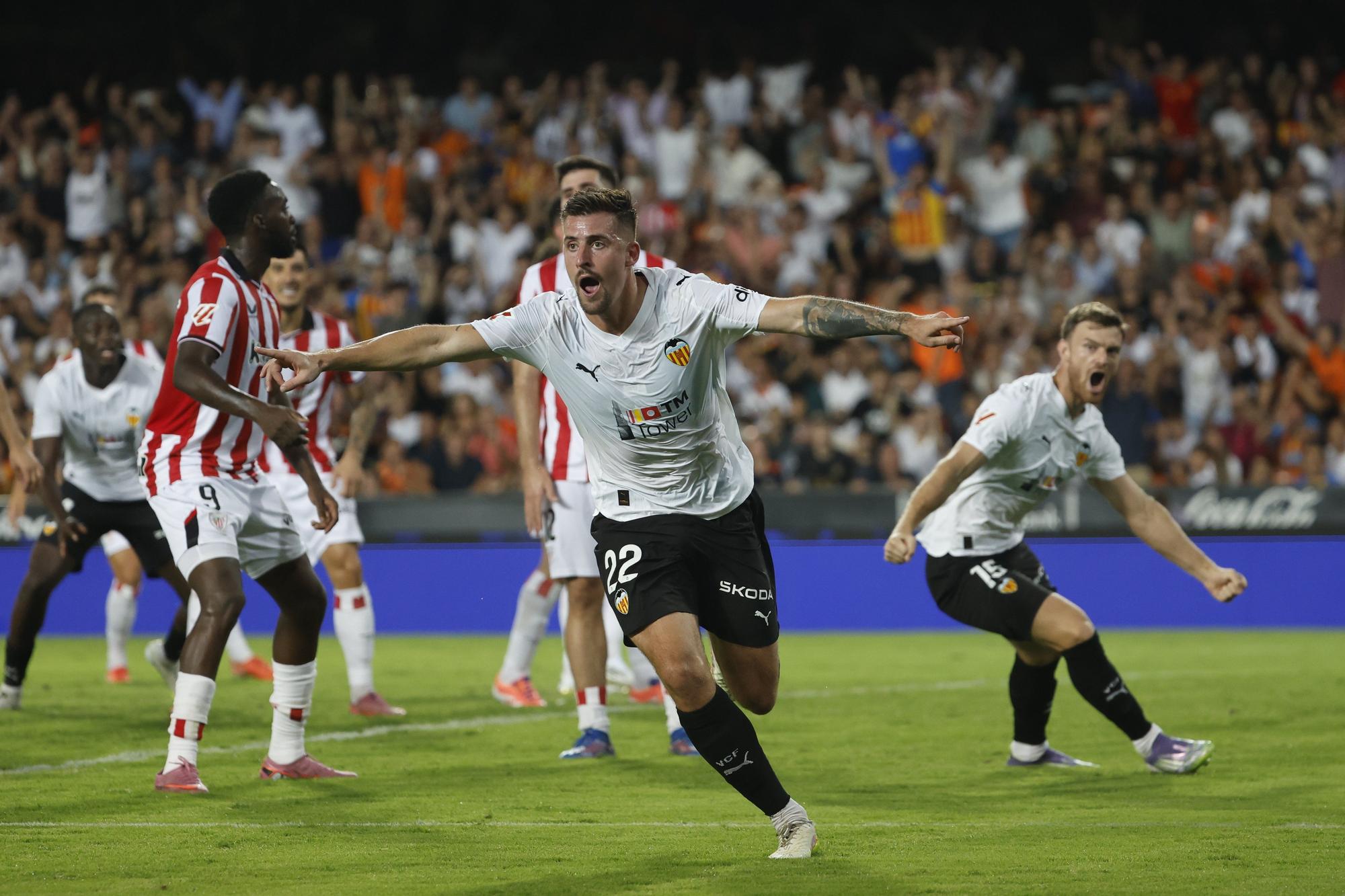 El Valencia-Athletic, en imágenes