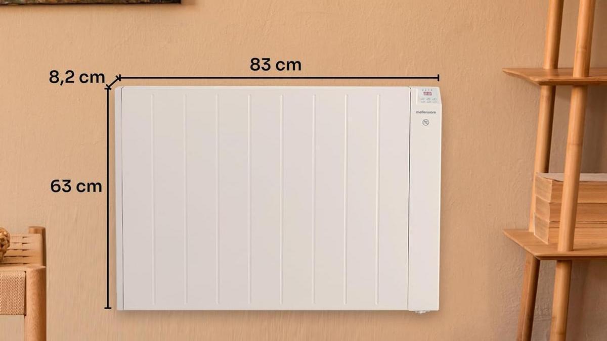 Vista del emisor térmico Comfy Mellerware de Amazon
