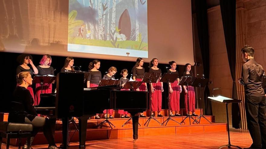 Las voces infantiles de Oñati saldrán a escena este viernes