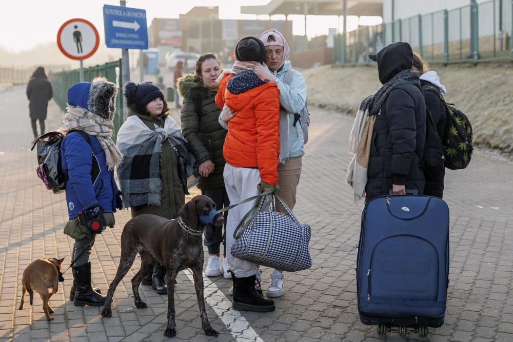 Los refugiados ucranianos son ya más de 368.000, según ACNUR