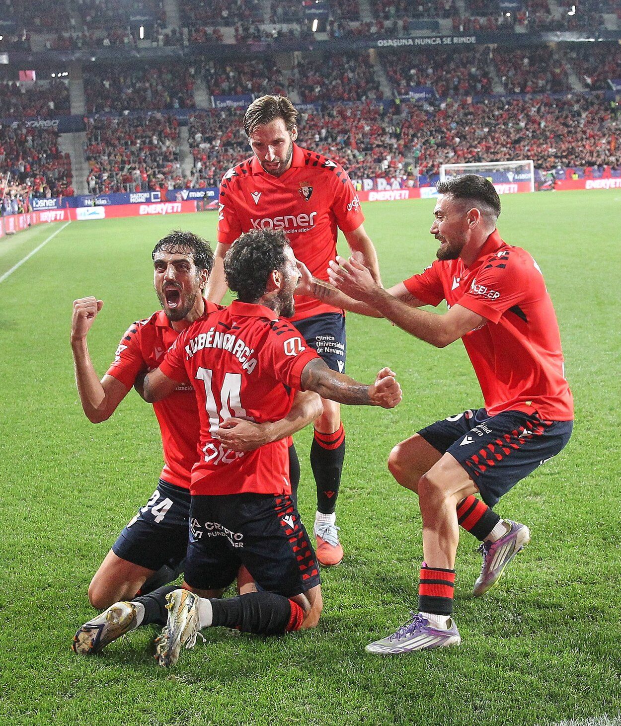 Fotos del Osasuna-Getafe en El Sadar