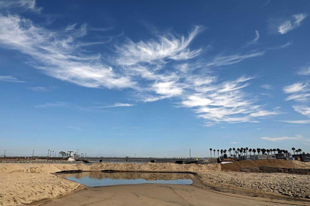 Vertido de crudo en las costas de California