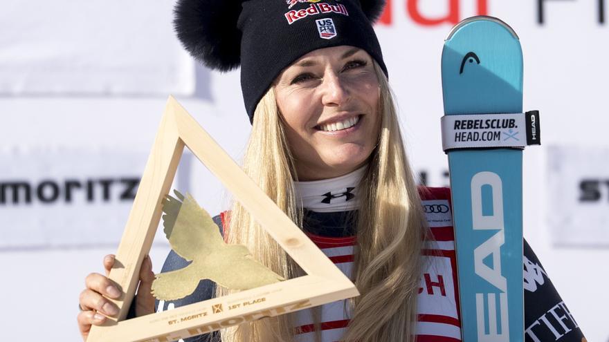 Lindsey Vonn marca un hito en el esquí