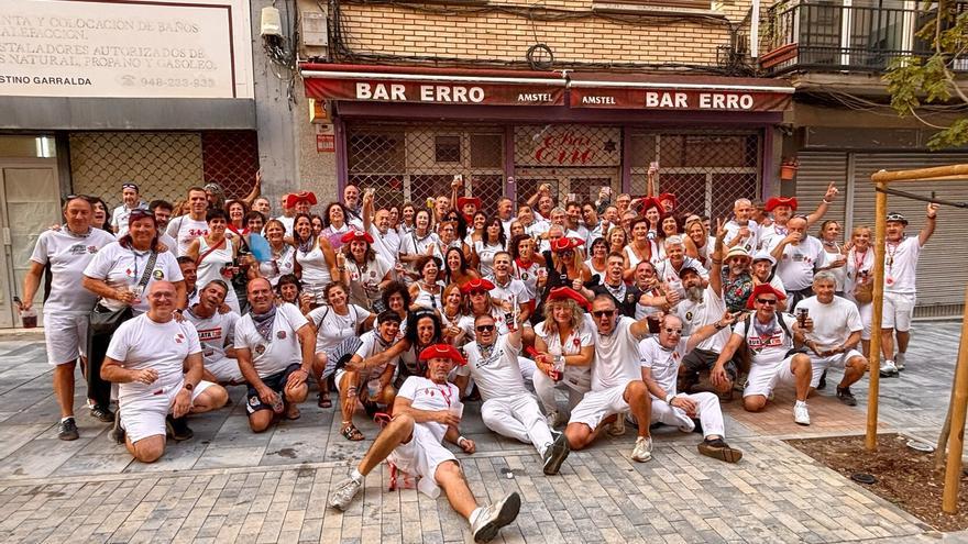Nostalgia ochentera y ganas de marcha en fiestas de Burlada