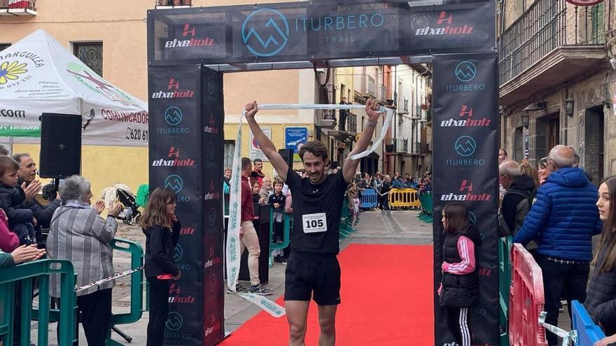 Victoria de Esteban y Pérez en la III Iturbero trail