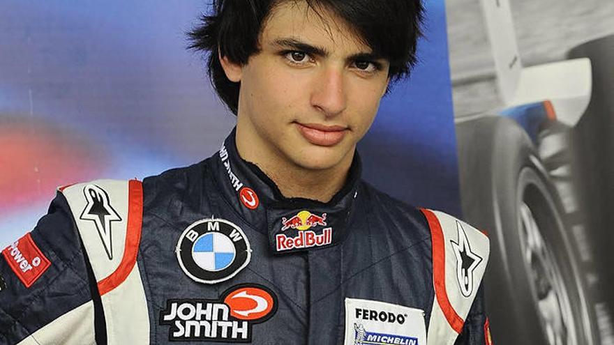 Carlos Sainz Jr., en una imagen publicada en su página web.