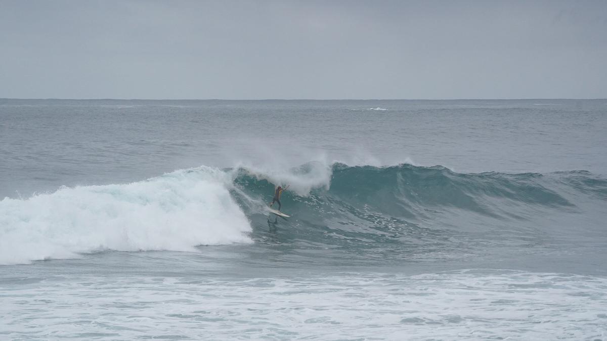En la costa habrá  alerta naranja por olas de más de 7 metros
