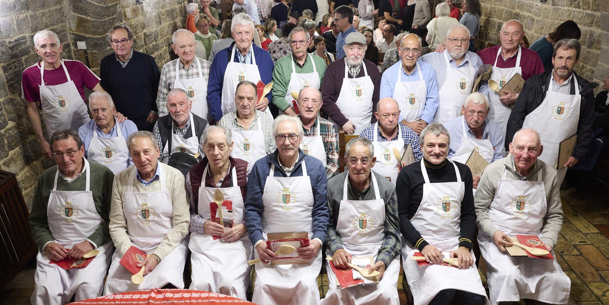 La sociedad gastronómica y cultural Gure Leku cumple 50 años