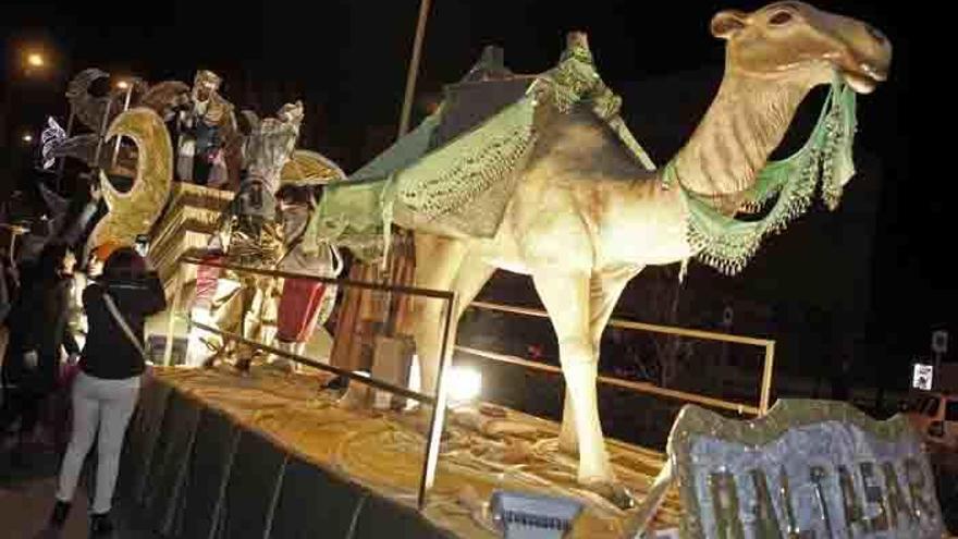 Carroza de la cabalgata de Barañáin.