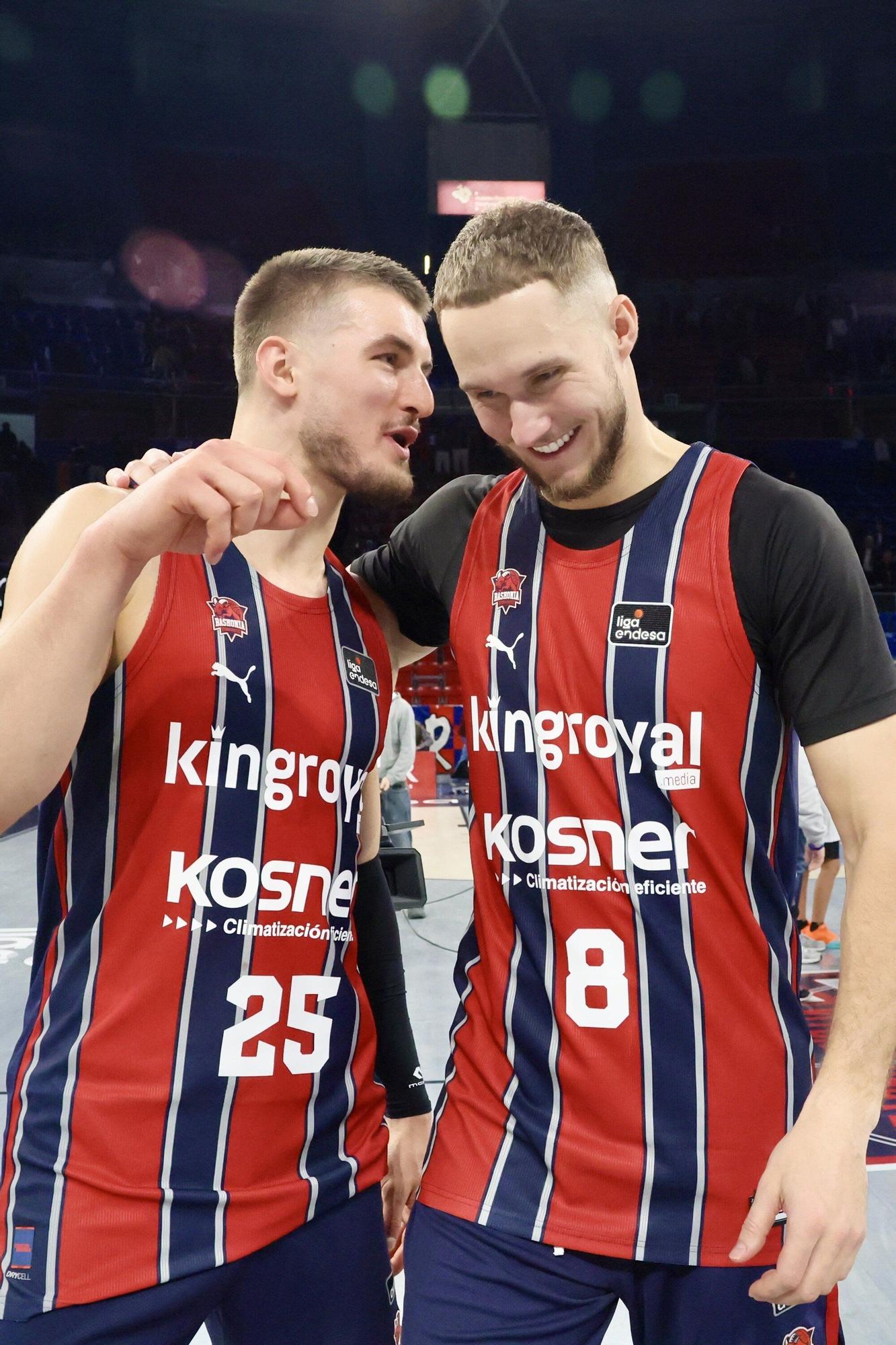 En imágenes: Ambientazo en el Buesa Arena