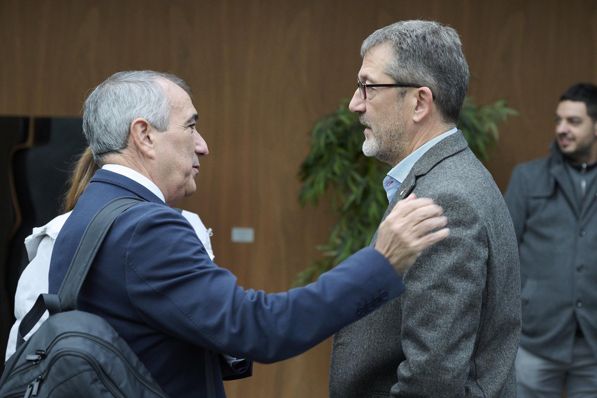 Fotos del pleno del Parlamento de Navarra de este 6 de noviembre