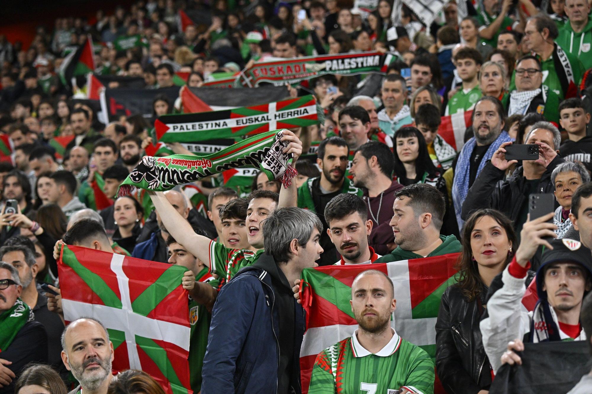 Las imágenes del Euskal Selekzioa - Palestina