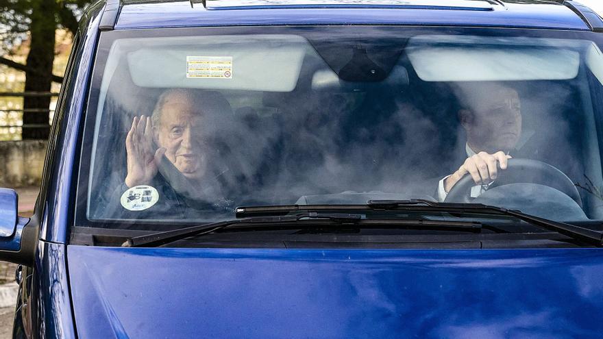 El rey emérito pasa consulta de nuevo en Vitoria