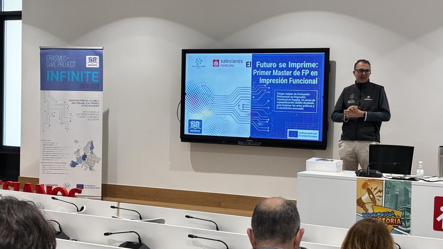 Salesianos Pamplona y Functional Print Cluster lanzan el primer Curso de Especialización en Impresión Funcional a nivel europeo