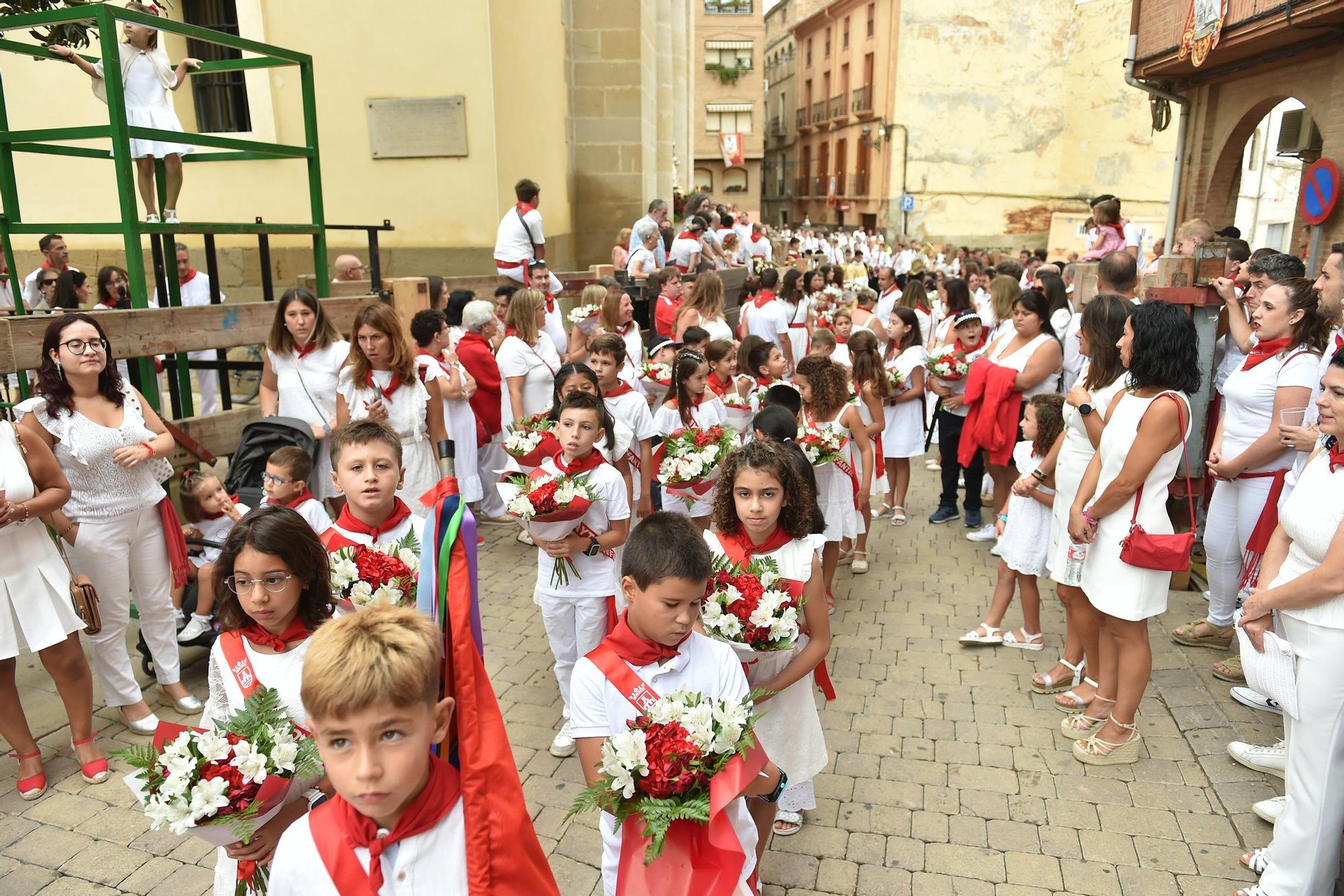 Fotos de la procesión en fiestas de Peralta