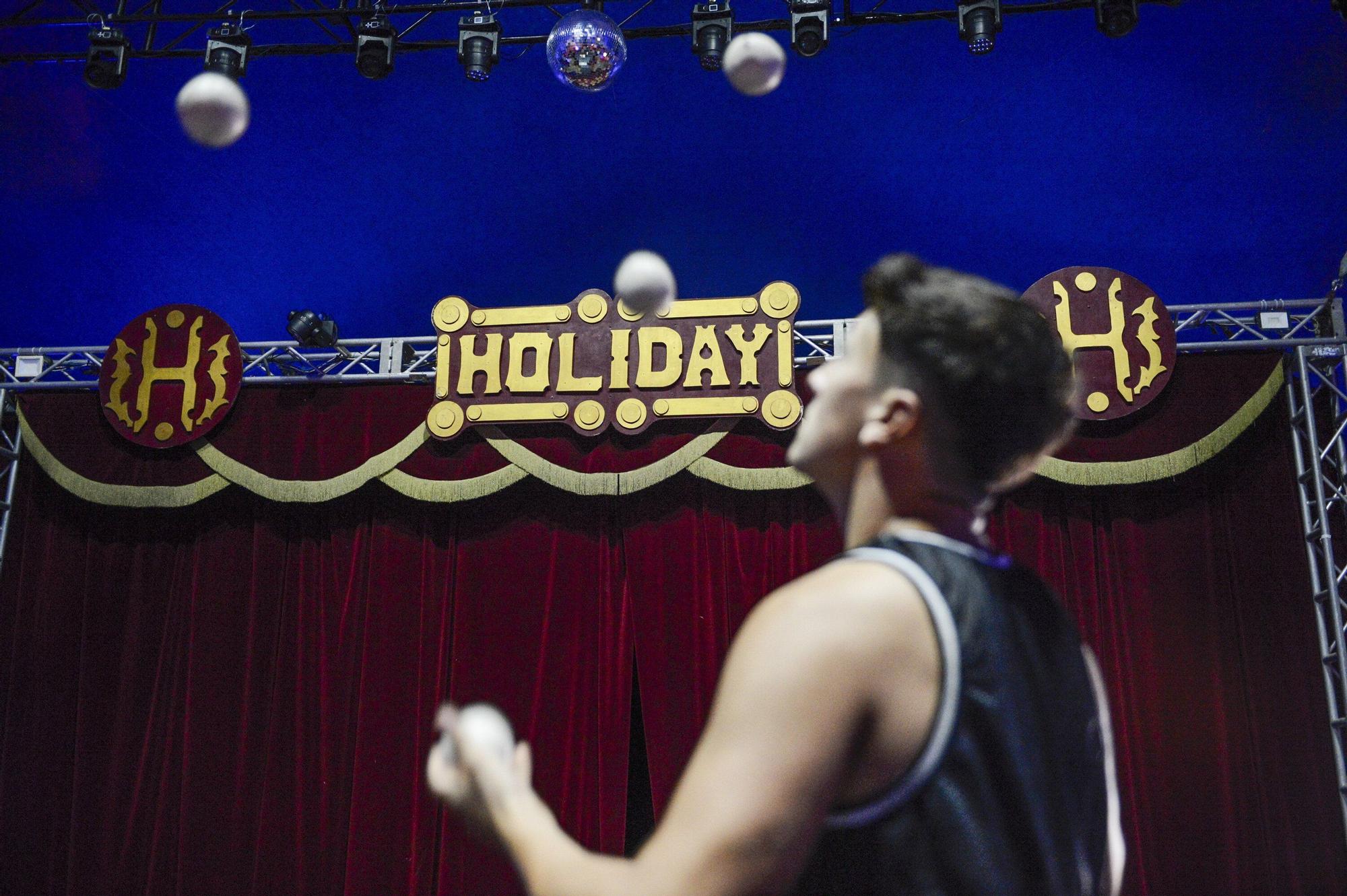 En imágenes: Los secretos del Gran Circo Holiday